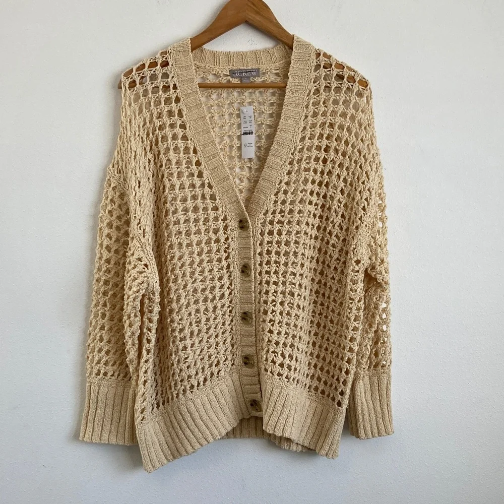 J.Crew Montauk Relaxed Cardigan - Picture 2 of 7